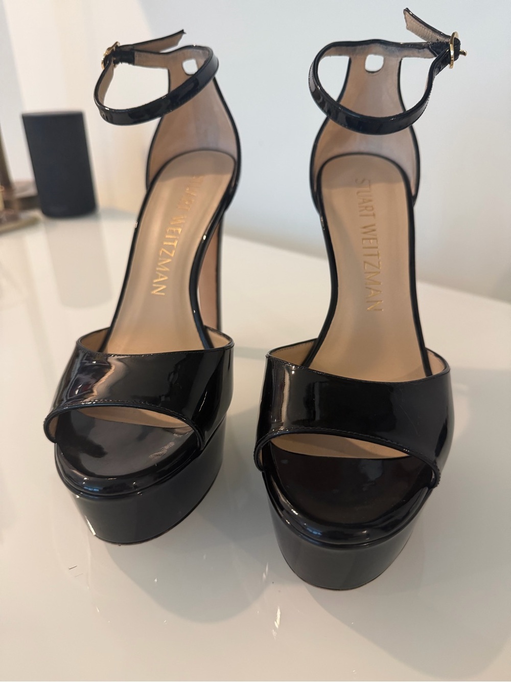 Stuart Weitzman Disco Platform Sandal - Picture 10 of 13